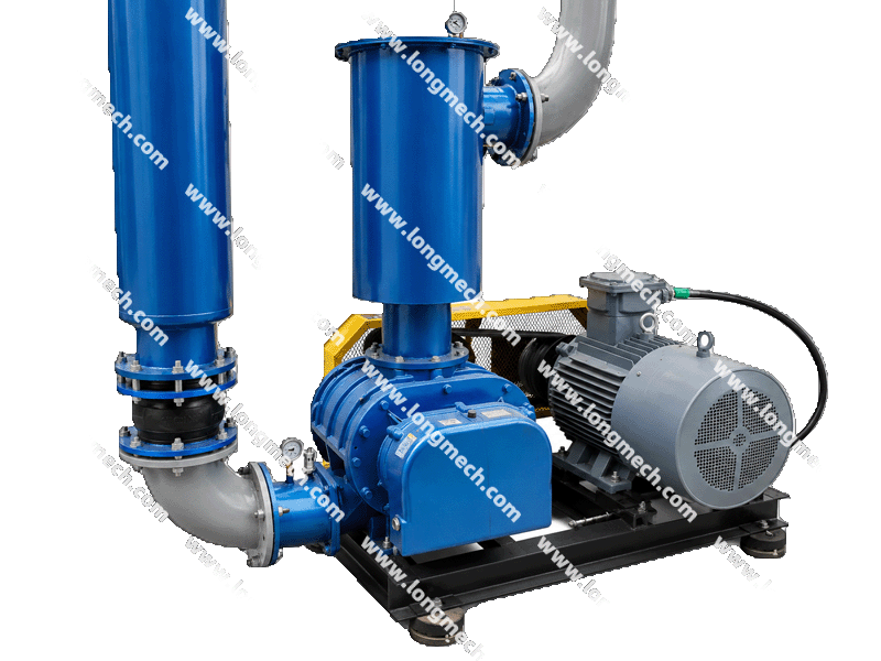 Positive and Negative Pressure Roots Blower System