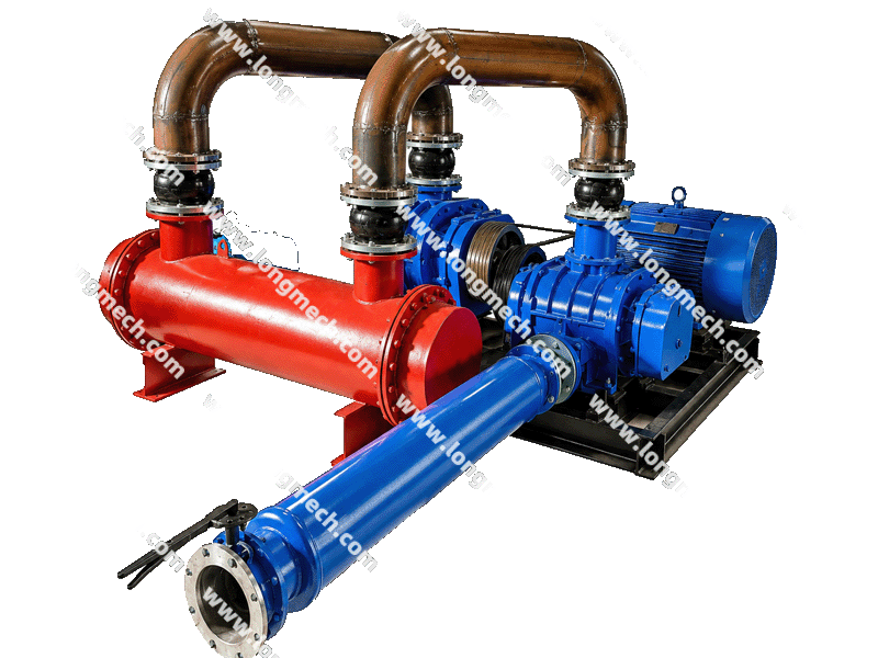 Double-stage Roots blower